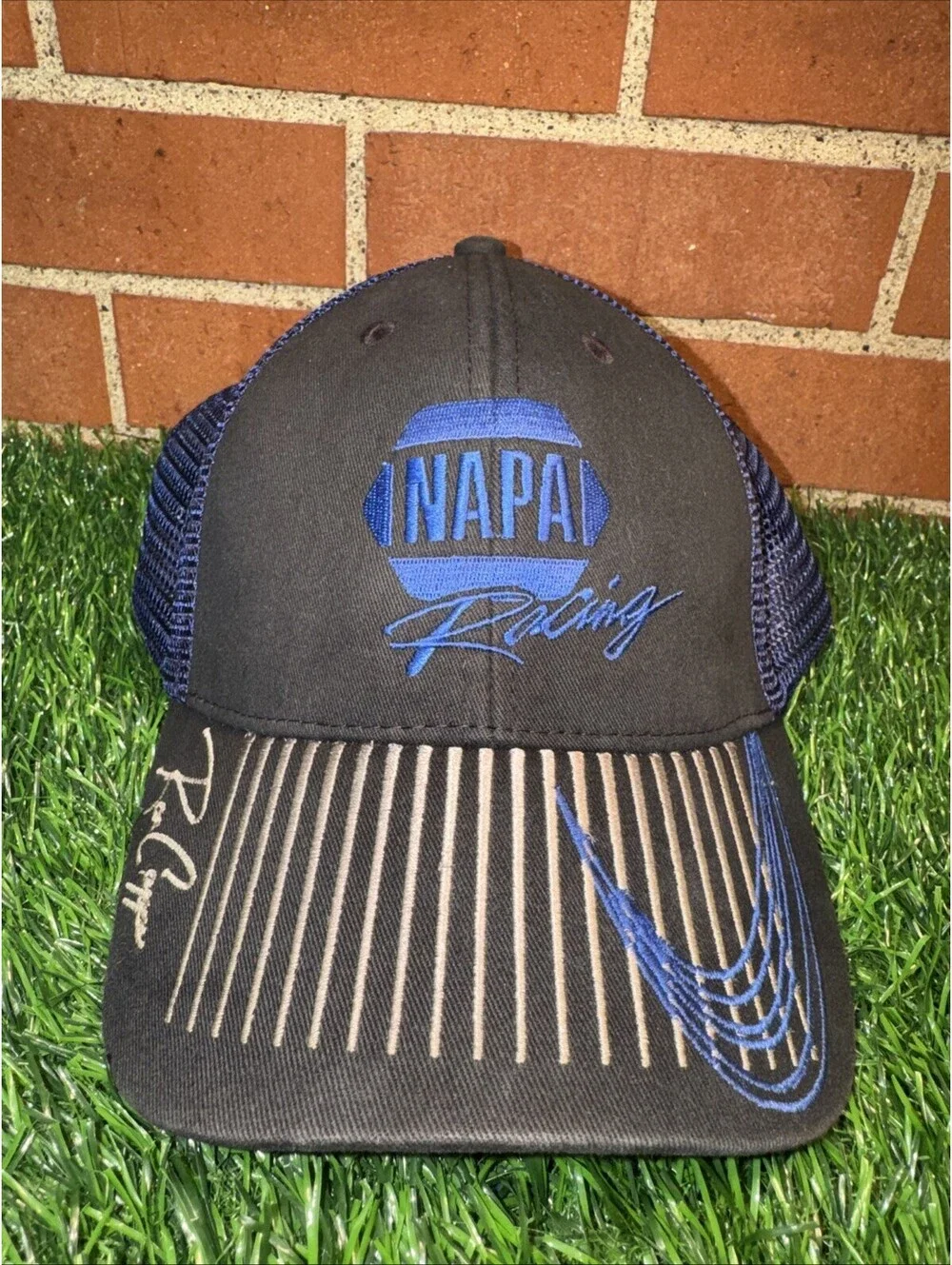 Napa Racingron Capps NHRA Mellow Yellow Series StrapBack Mesh Trucker Hat